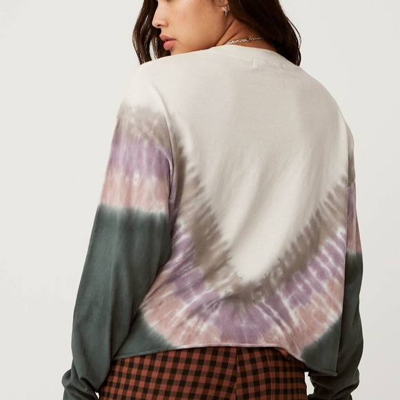 DAYDREAMER DUSTY ROSE TIE DYE LONG SLEEVE - Picture 6 of 6